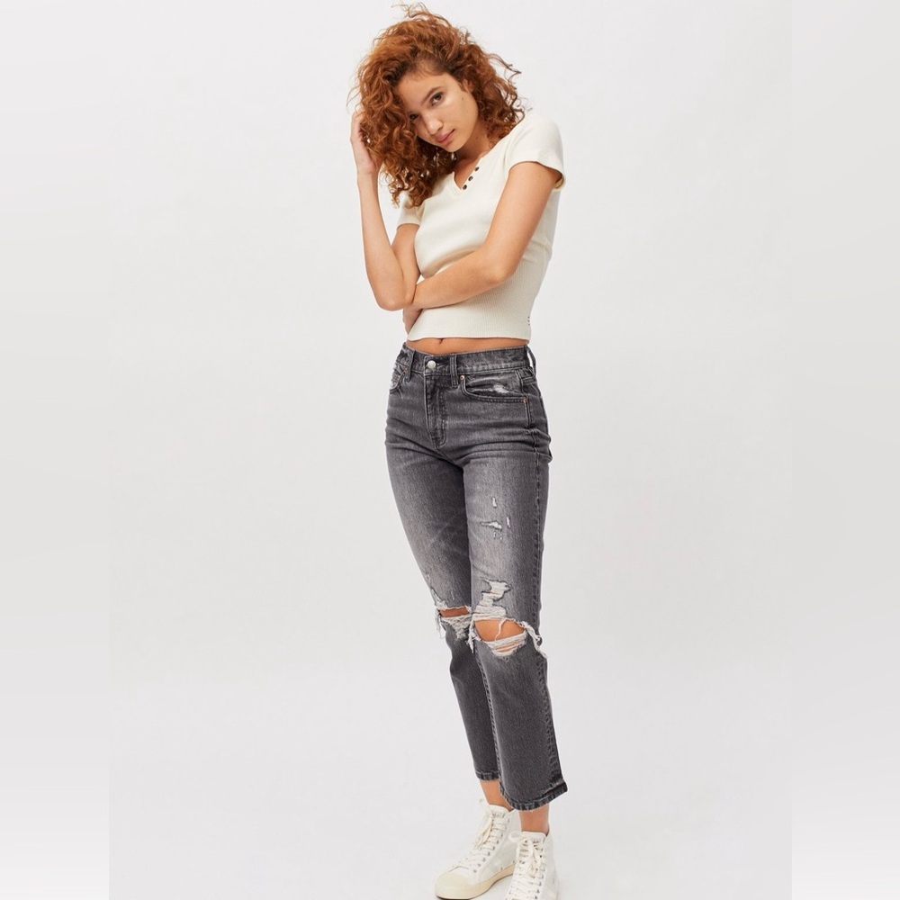 Urban Outfitters Daze Denim Straight Up High-Waisted Jean — Double Dutch